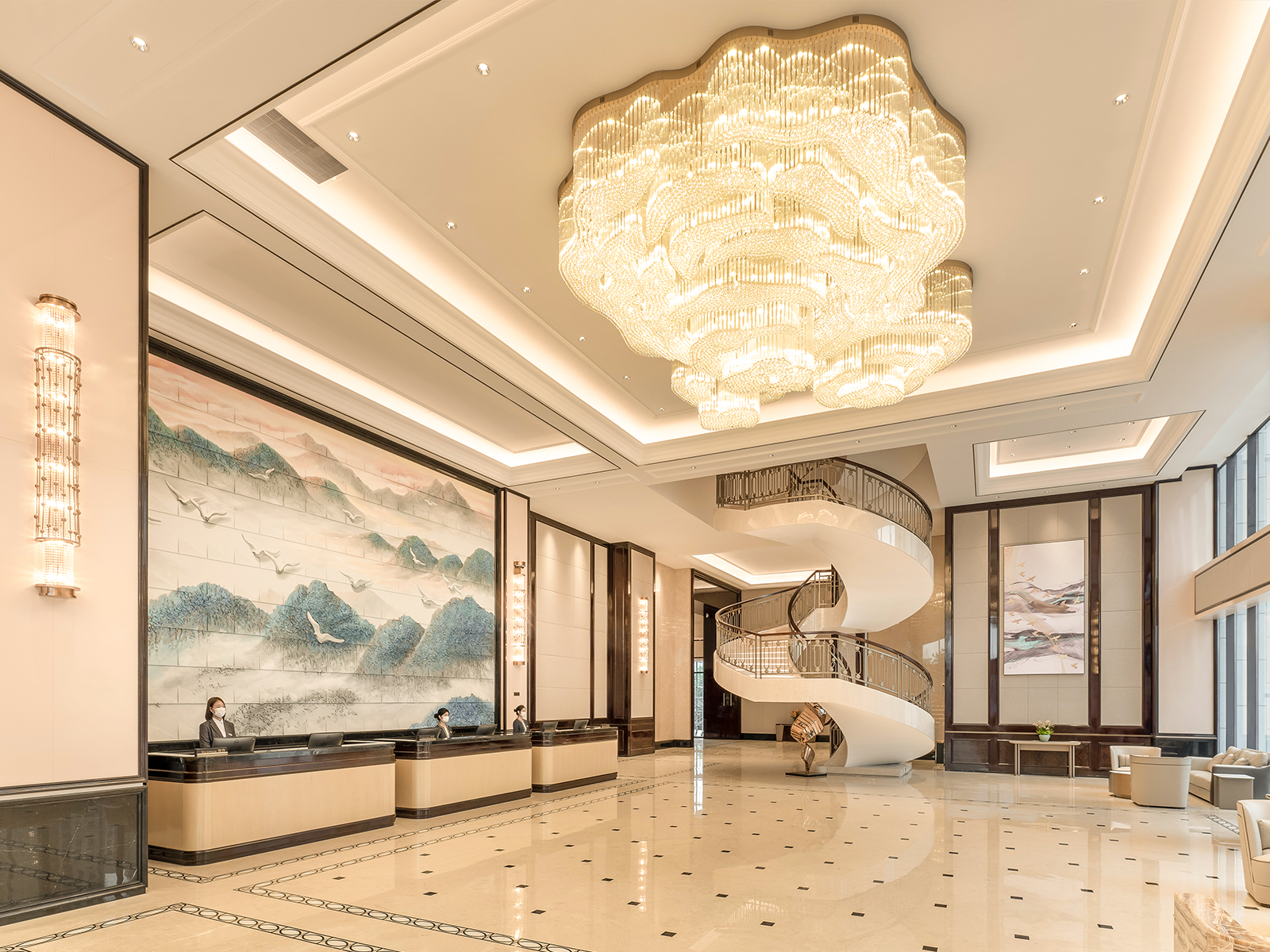 酒店大堂和公共空间